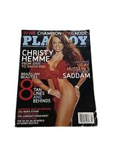 Playboy Magazine April 2005