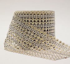 DIAMANTE MESH ROLL WITH GOLD