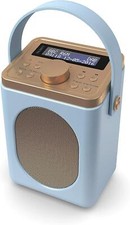 Duck Egg Blue Portable Radio
