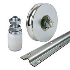 Sliding Gate Automation Components - Ground Track Wheels Nylon Roller System