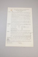 Bus Coach Staff Circular EIE CIE Road Passenger Section Punchestown Races 1950