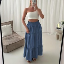 Womens Ladies High Waisted