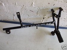 Honda CBR600 FH-FK right hand rear footrest and hanger