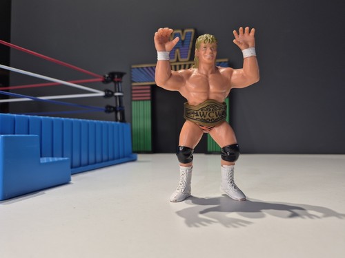 Wcw belt galoob flyin brian - belt,