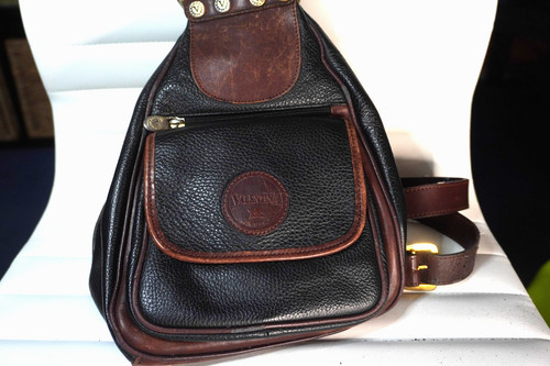 Valentina black lether purse - lether,