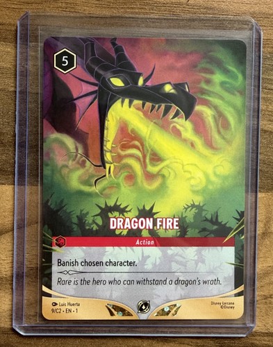 Disney lorcana dragon - -, fire