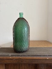 A French Green Glass Soda