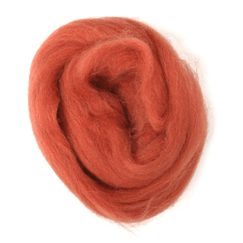 Natural wool roving 10g - natural,