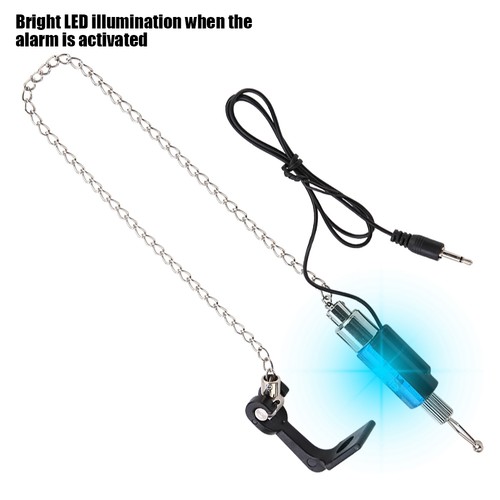 Blue fish bite - blue, alarm