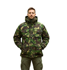 Original British Army Windproof Smock DPM Camo Jacket Military Hooded Parka