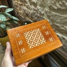 Vintage Wooden Storage Box