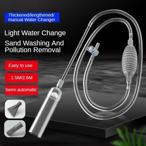 Aquarium fish tank siphon - aquarium,