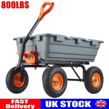Poly Garden Dump Cart Steel