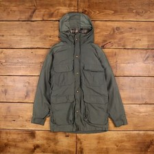 Vintage Woolrich Outdoor Jacket S 80s Parka Green