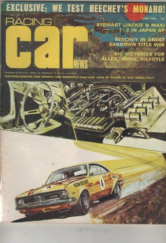 Racing car news 1970 - 1970, jun