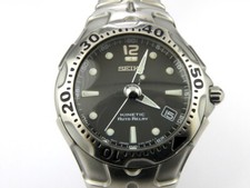 Gents Seiko Kinetic Auto Relay Divers 5J22-0A50 Watch - 100m