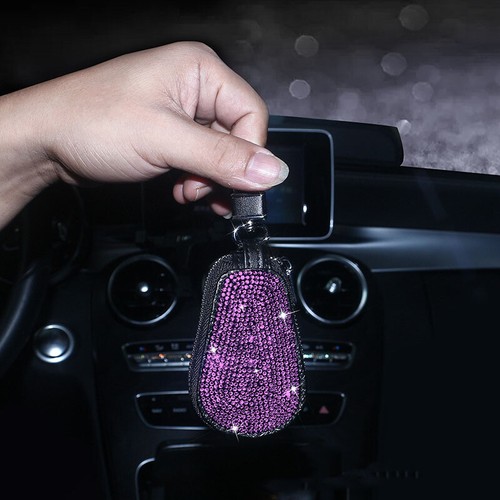 Mini bling crystal car key - bling,