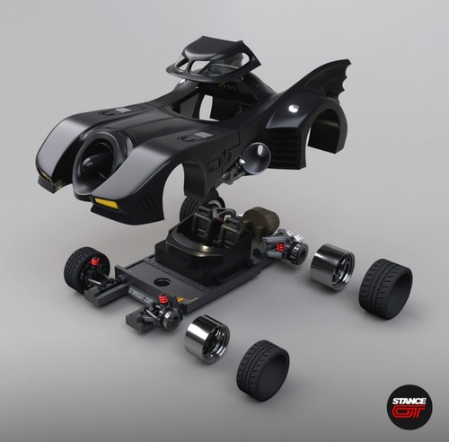 Batmobile 1989 3d printed - 1989,