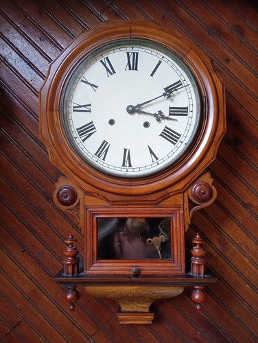Antique wall clock spares - antique,