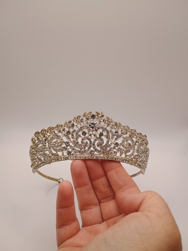 Silver swarovski flower - swarovski, girl