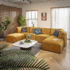 4 Seater U Shaped Corner Sofa