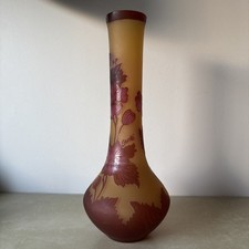Gallé tip cameo glass - cameo,