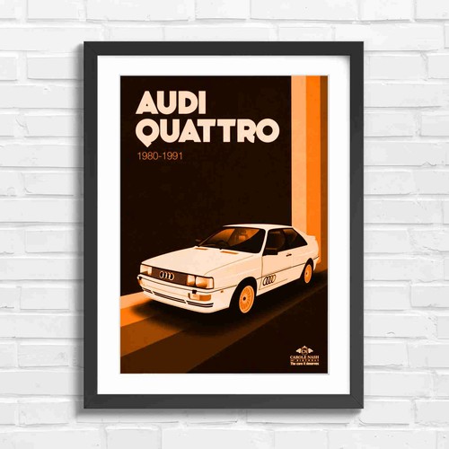 Vintage audi quattro - quattro, 1980