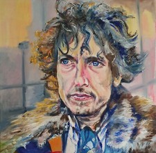 Bob Dylan Rock Artwork