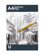 A4 SKETCH PAD WHITE PAPER