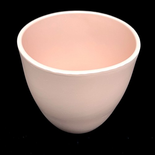 Peachpink ceramic plant pot - ceramic,