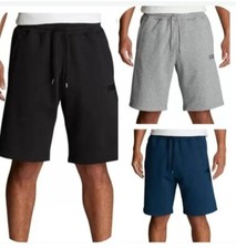 Puma Embossed Logo Fleece Shorts Mens Choose Size Colour