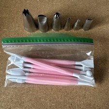 Cake Decorating piping icing Nozzles 1M, 2D, 352, 224, 103 123 Sugar Paste Tools