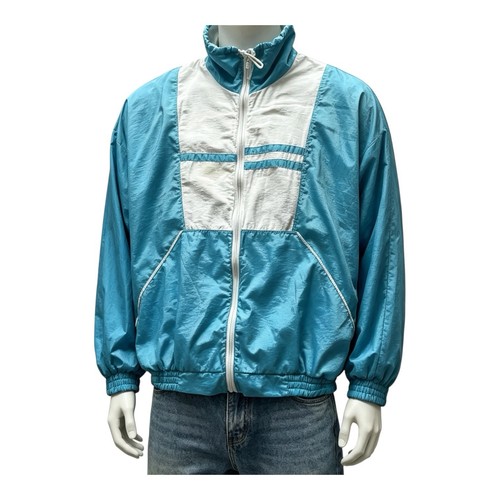 Vintage 80s jacket mens - 80s, blue
