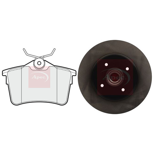 Apec rear brake - brake, pads