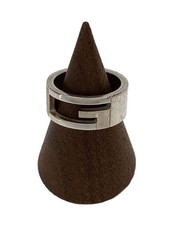 GUCCI Ring Size 10 Silver Mens