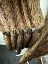 Vintage Dark Brown Fur