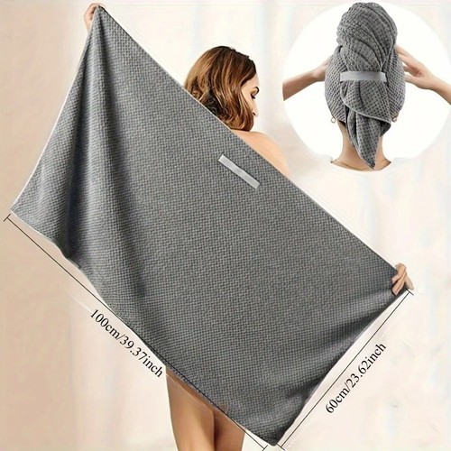Large microfiber hair - hair, towel