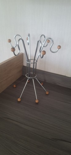 Retro sputnik style mug - sputnik, holder