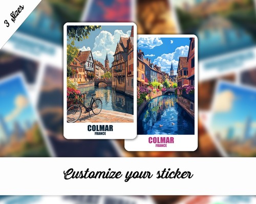 Colmar sticker france - sticker,