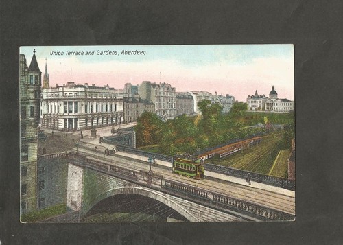 Postcard aberdeen union - aberdeen,
