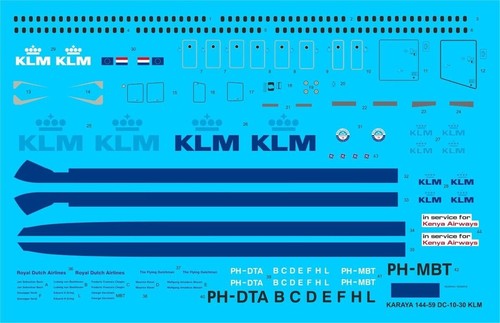 Karaya d144 144 douglas - d144-59, 1/144