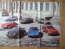 PORSCHE UK RANGE BROCHURE c 1980 1981 (924 TURBO 911 TURBO 928 928S) ENGLISH EXC