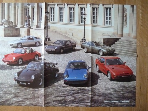 Porsche range brochure - brochure, c