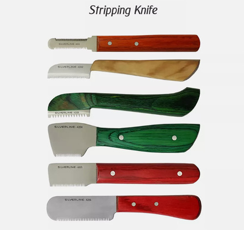 Hand stripping knife pet cat - hand,