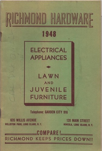 1948 richmond hardware - 1948,