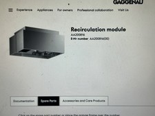 Gaggenau recirculating air - gaggenau,