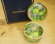 Boxed Ltd Ed Moorcroft Enamels