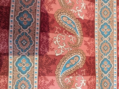 Vintage retro fabric - fabric, x