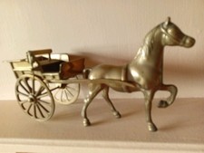 Vintage Brass Travellers/ Gypsy Sulky Nice Condition