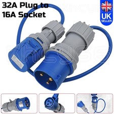 32Amp Plug to 16Amp Socket